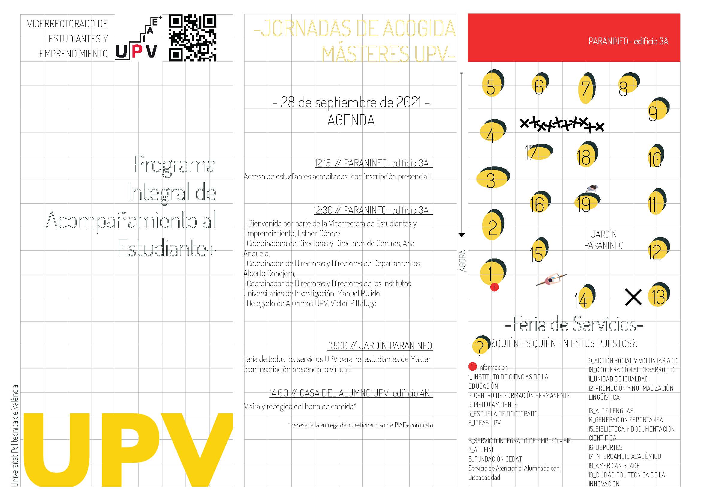 Agenda Jornada Acogida Master