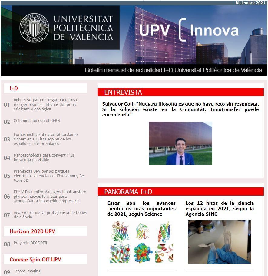 captura boletin upv innova dic 2021